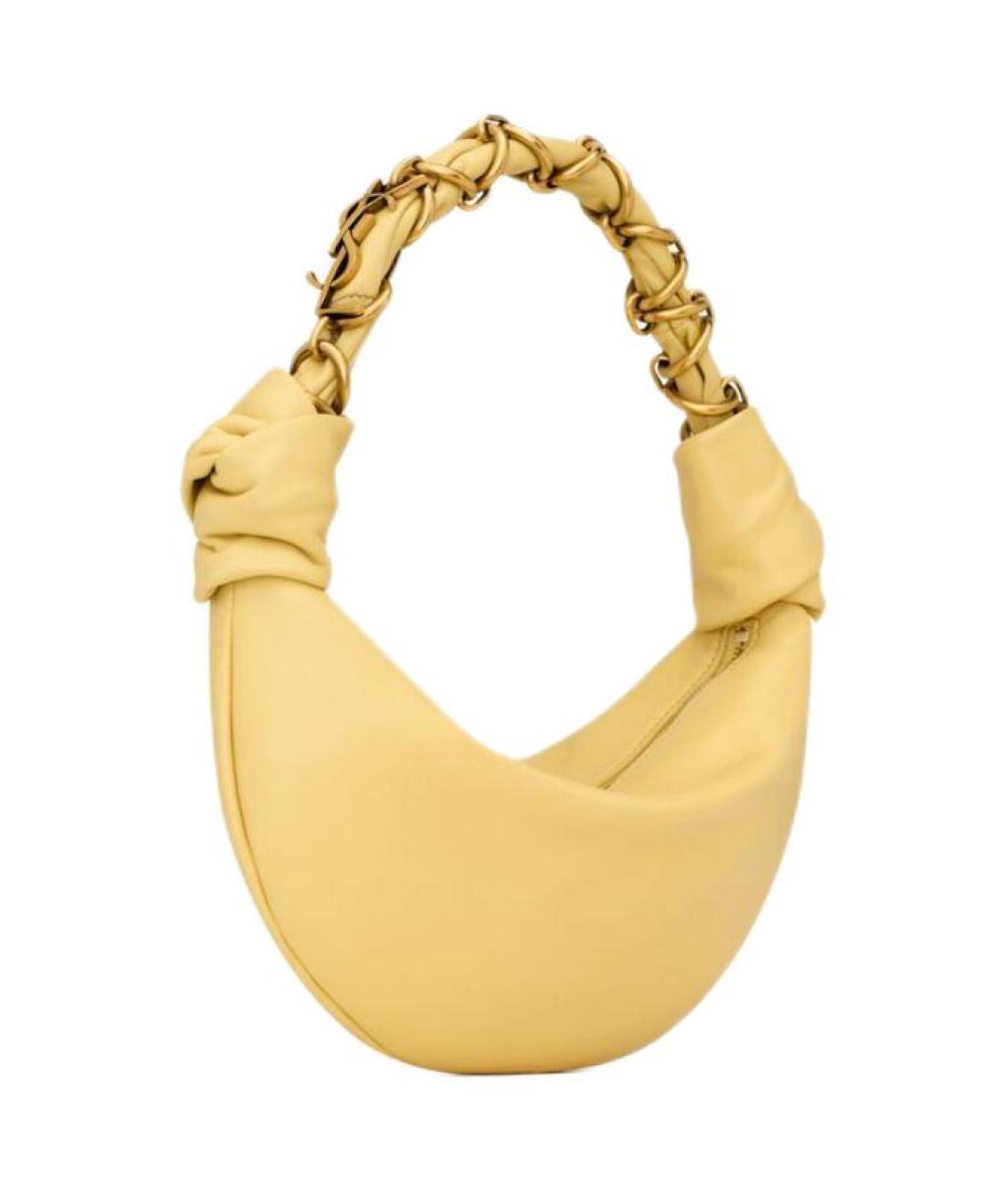 SAINT LAURENT Кожаная сумка через плечо, фото 2