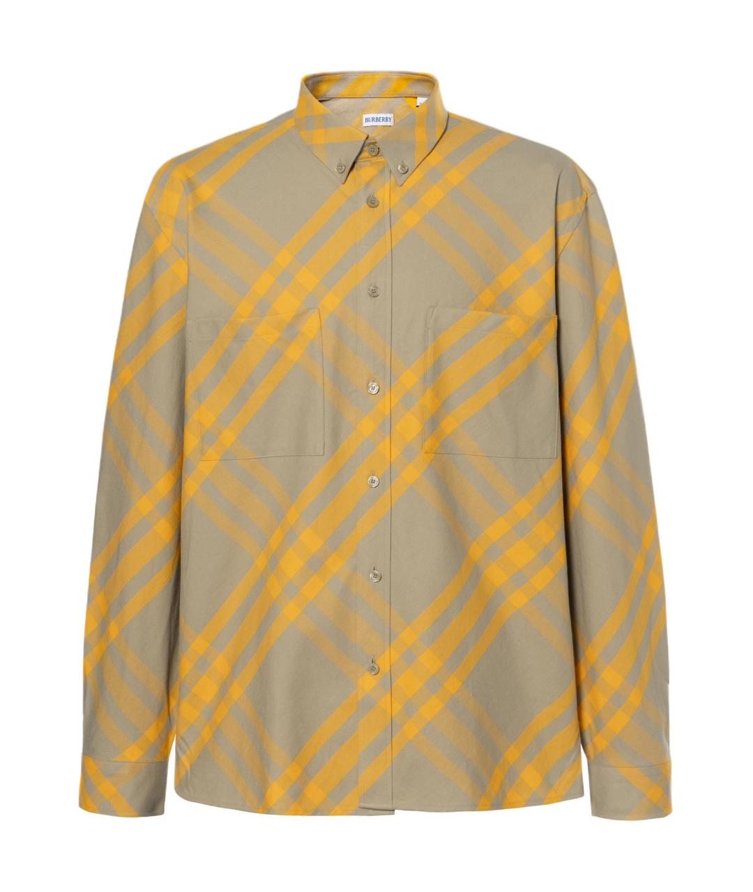 BURBERRY Мульти кэжуал рубашка, фото 1