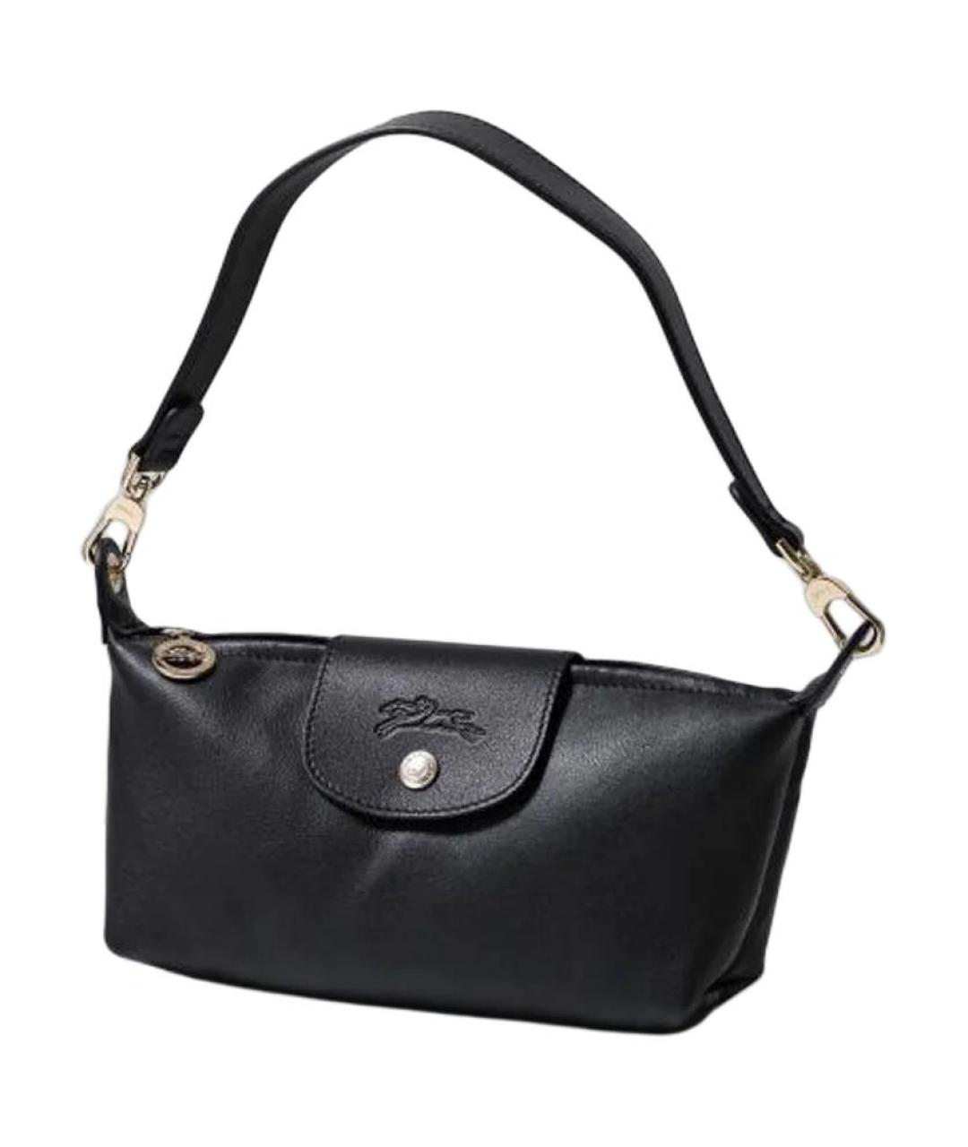 LONGCHAMP Черная сумка через плечо, фото 2