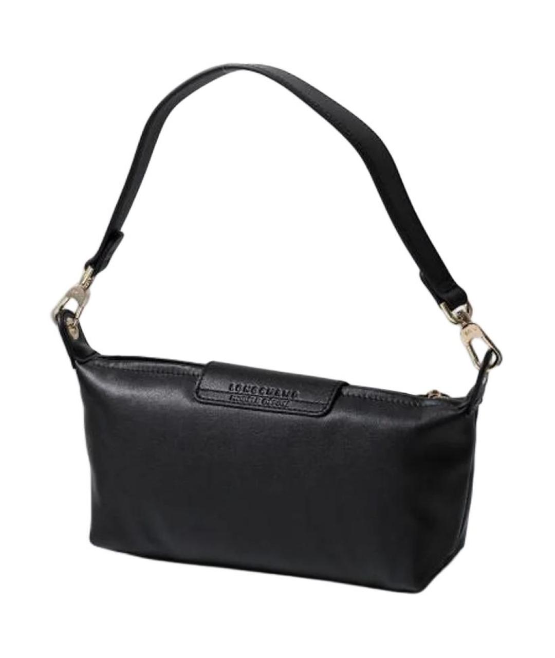 LONGCHAMP Черная сумка через плечо, фото 4