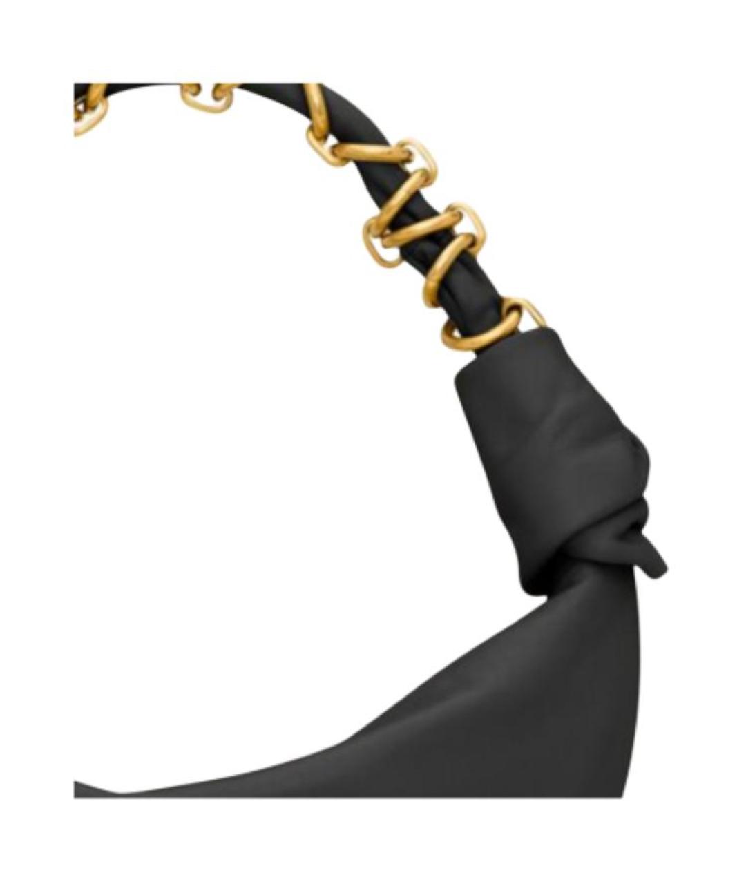 SAINT LAURENT Черная кожаная сумка через плечо, фото 5