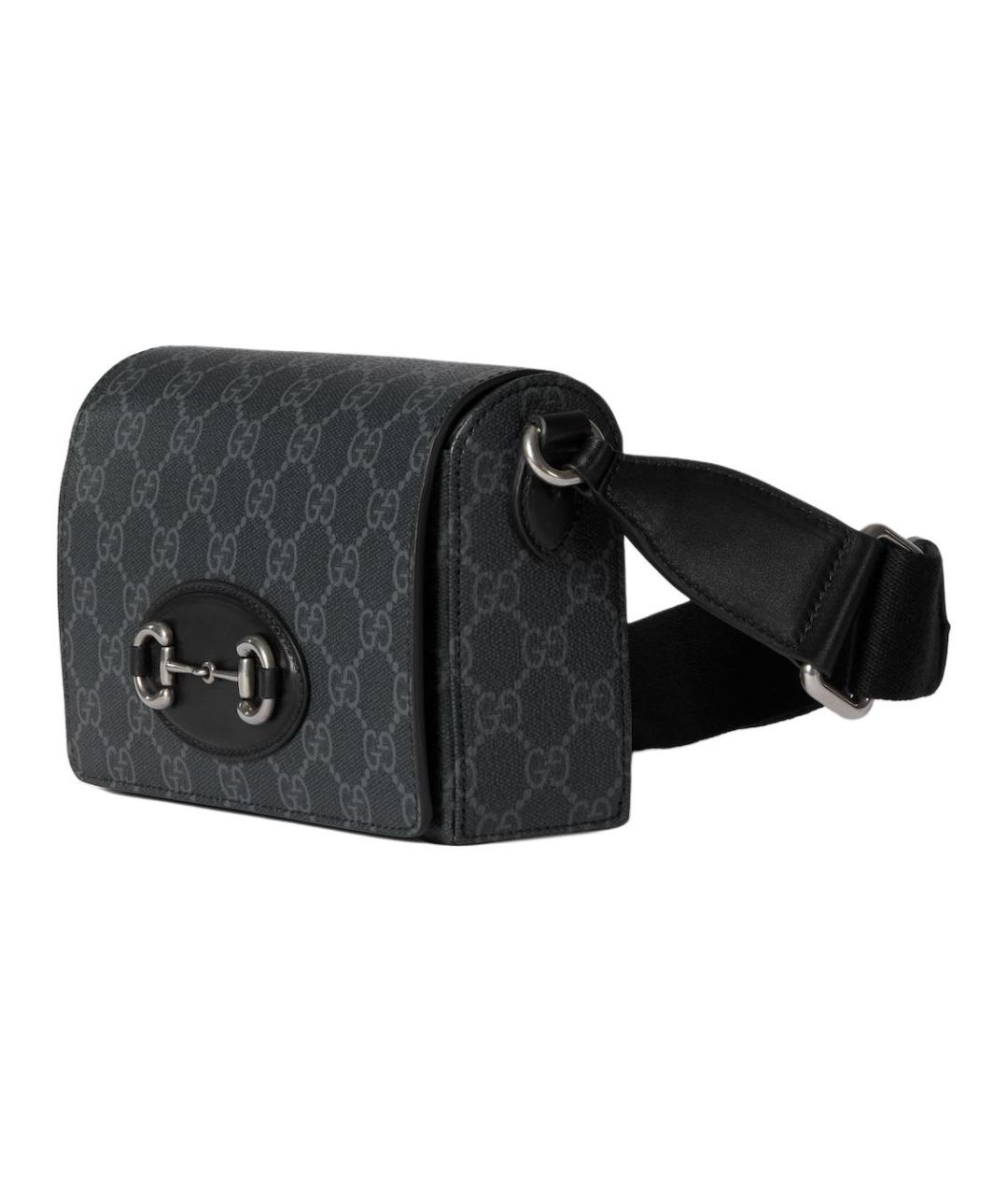 GUCCI Черная сумка через плечо, фото 2