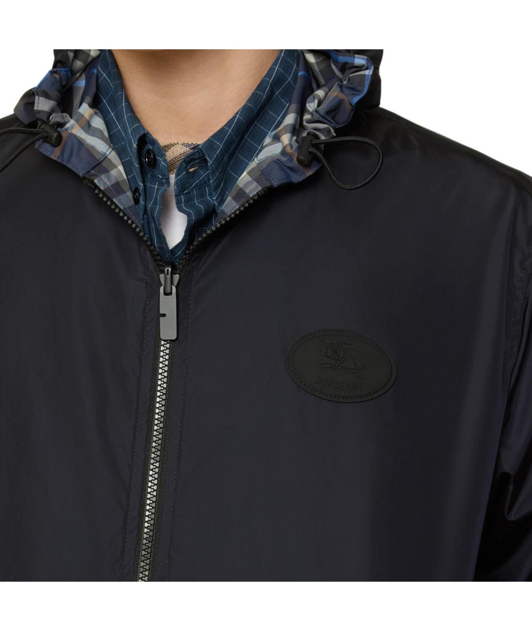 BURBERRY Синяя куртка, фото 2