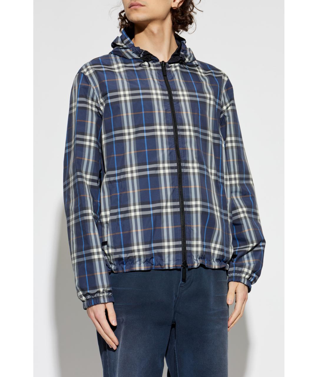 BURBERRY Синяя куртка, фото 3