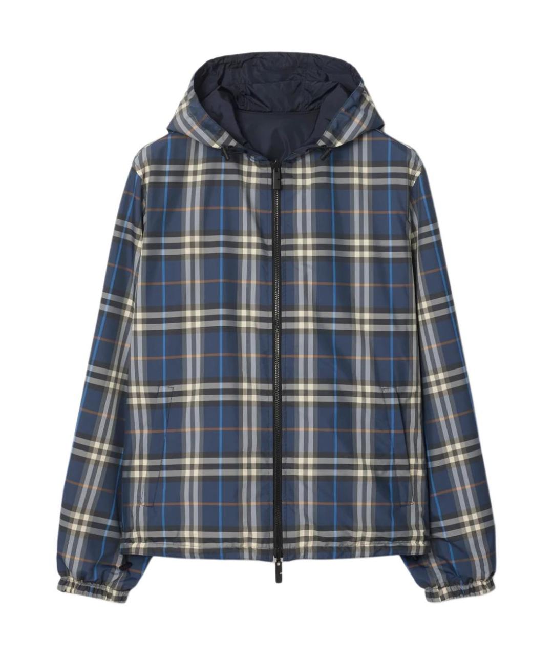 BURBERRY Синяя куртка, фото 1