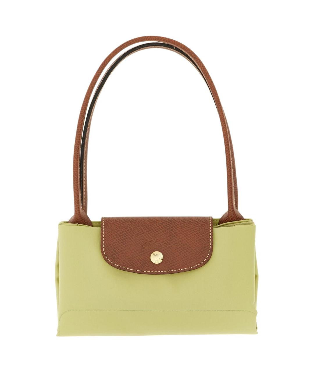 LONGCHAMP Желтая сумка тоут, фото 3