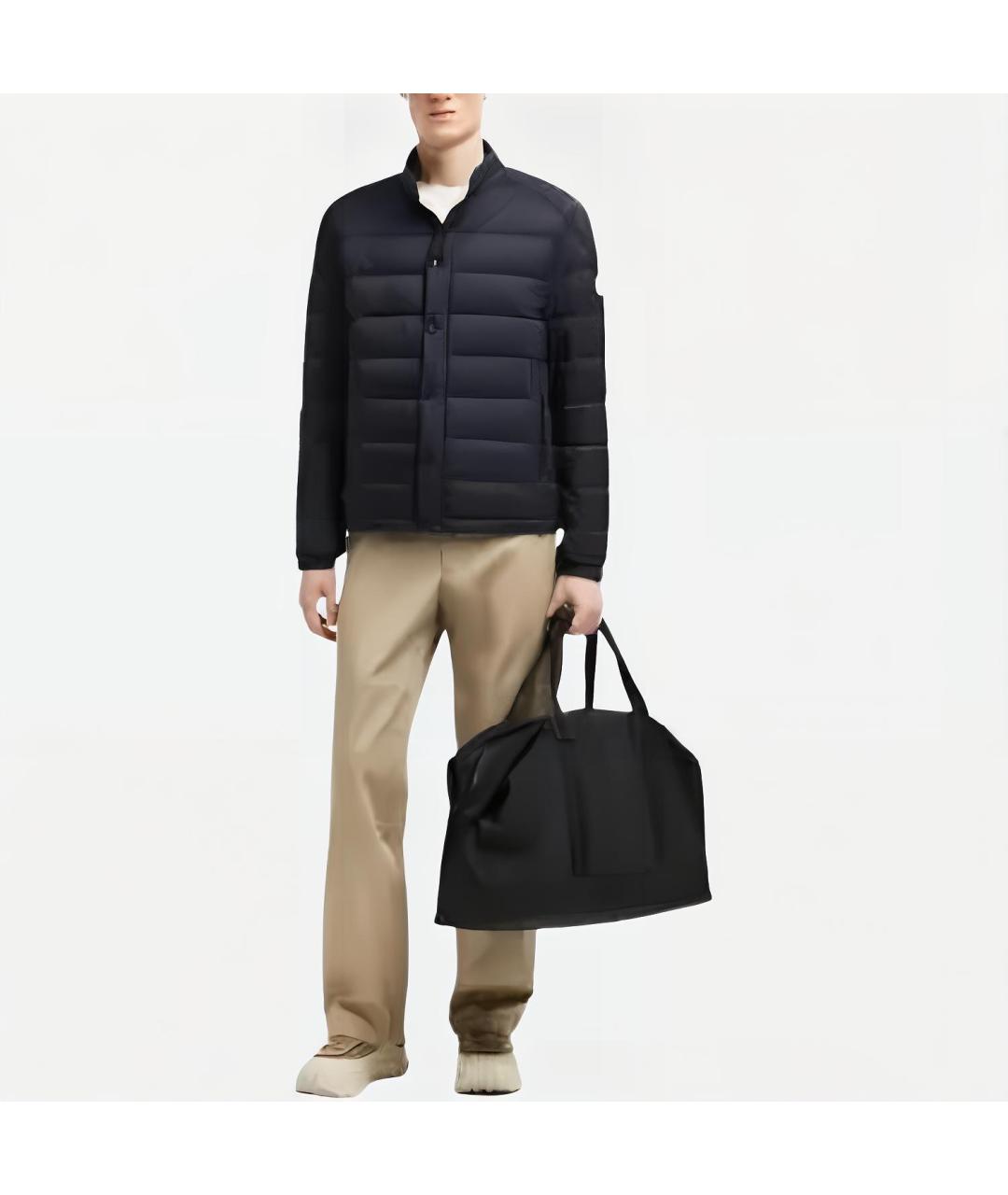 MONCLER Темно-синяя куртка, фото 3