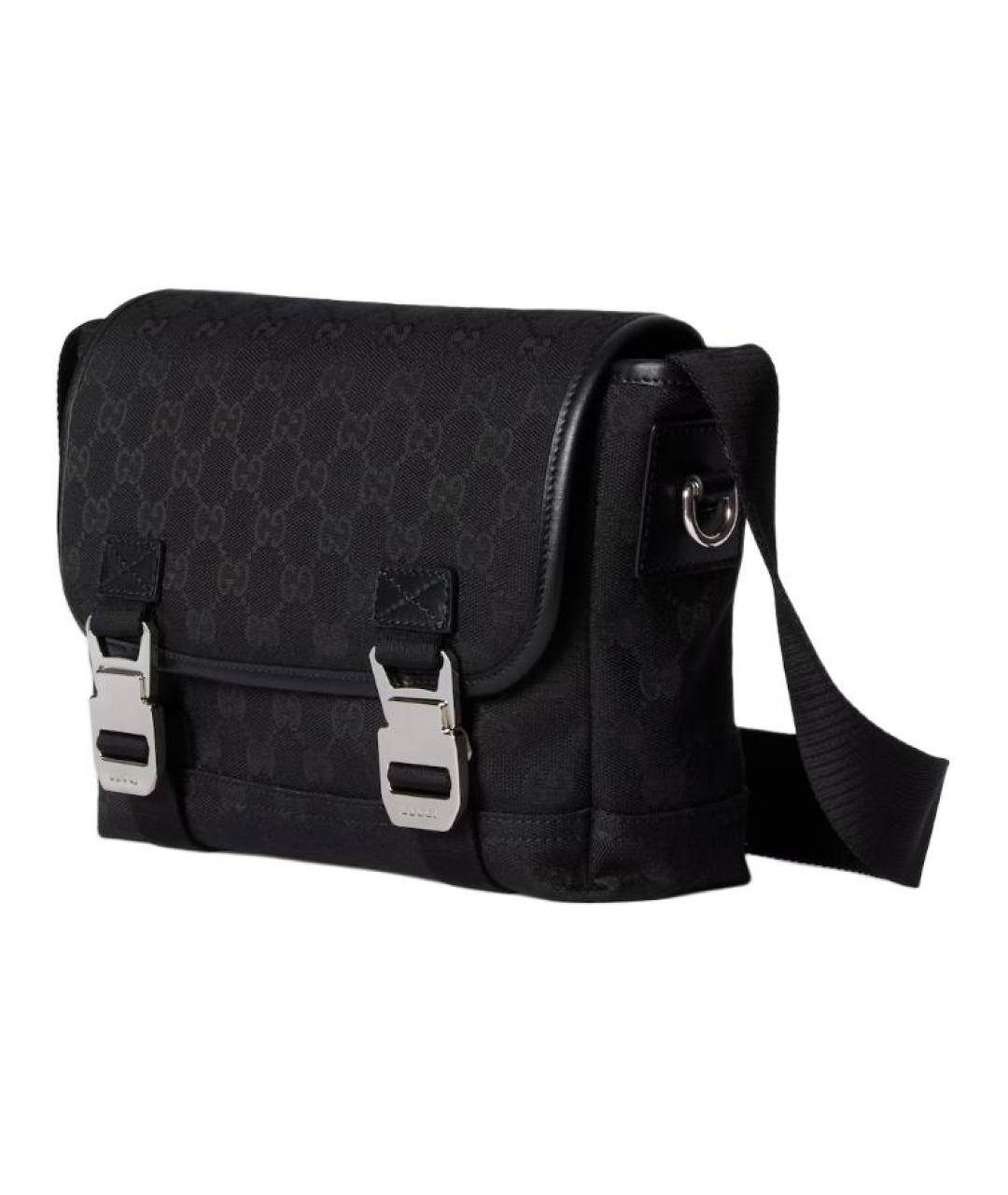 GUCCI Черная сумка на плечо, фото 2