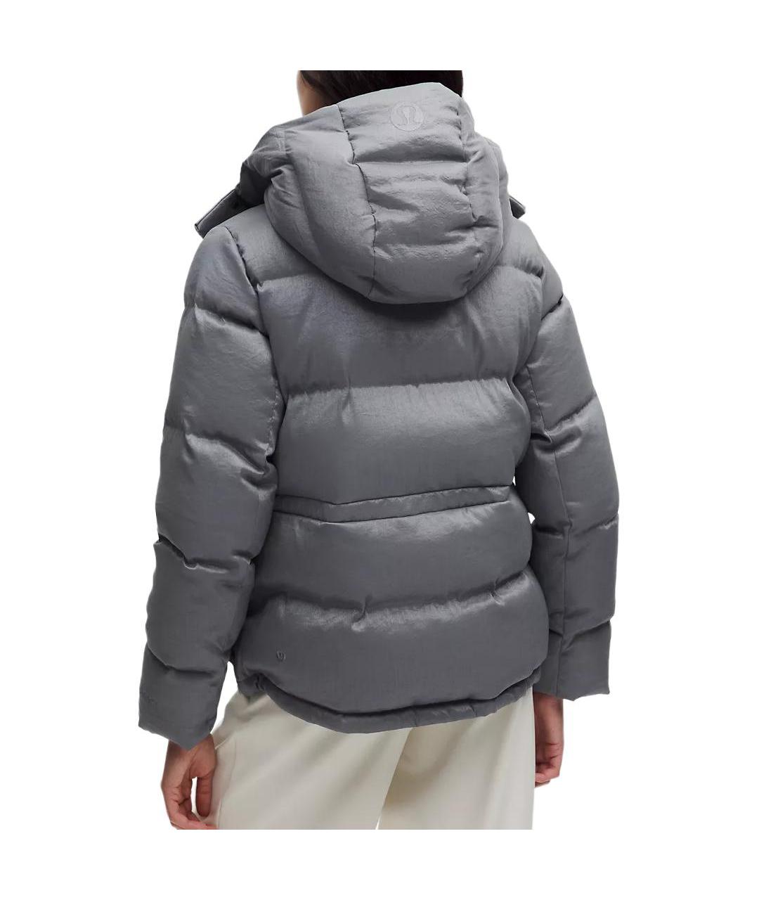 Lululemon Серый пуховик, фото 2