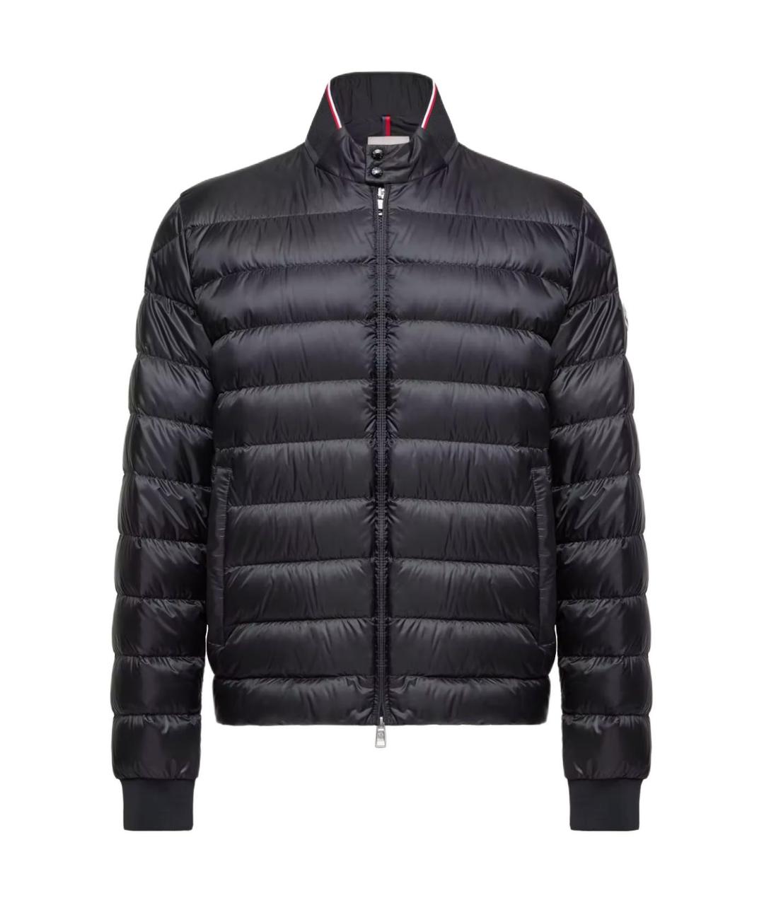MONCLER Черный пуховик, фото 1
