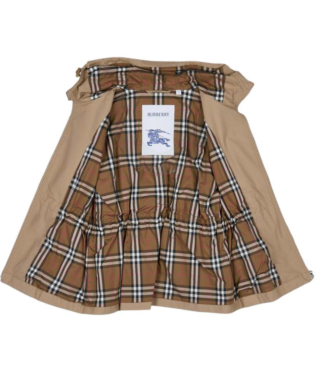 BURBERRY Хаки куртка, фото 3
