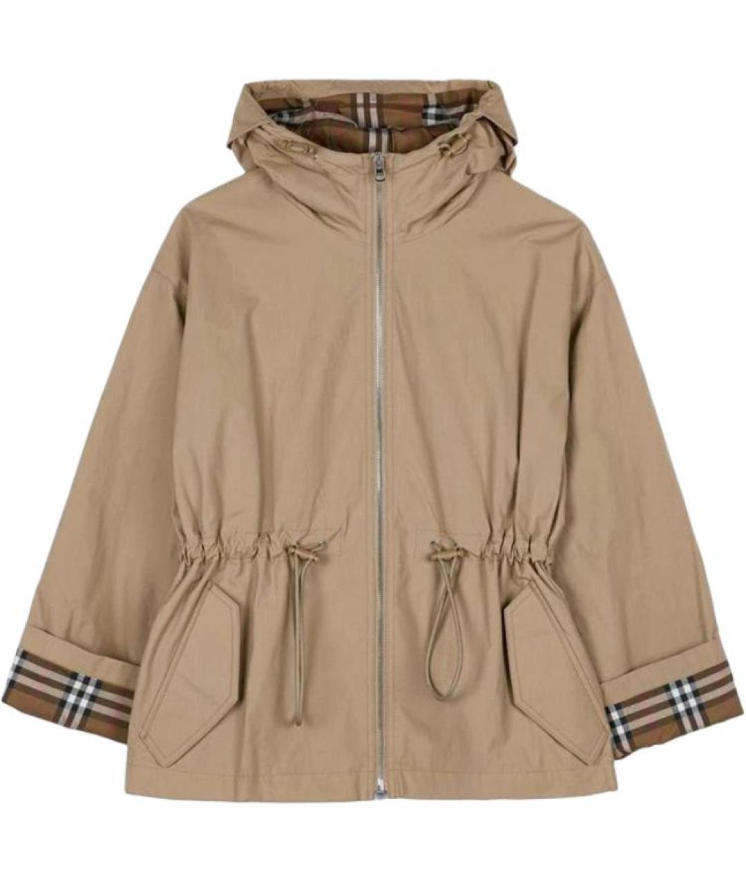 BURBERRY Хаки куртка, фото 1