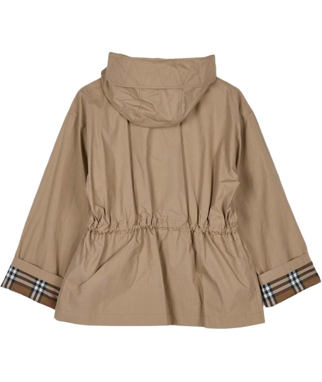 BURBERRY Хаки куртка, фото 2