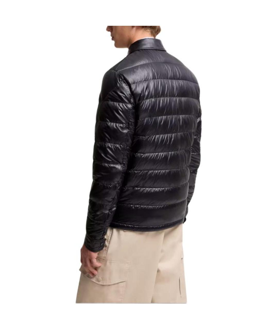 MONCLER Синий пуховик, фото 4