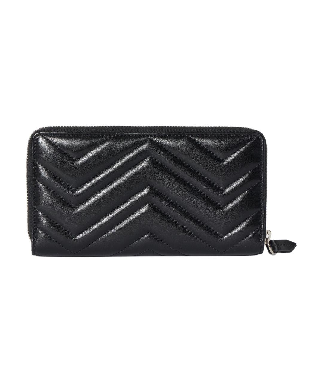 GUCCI Черный кожаный кошелек, фото 3