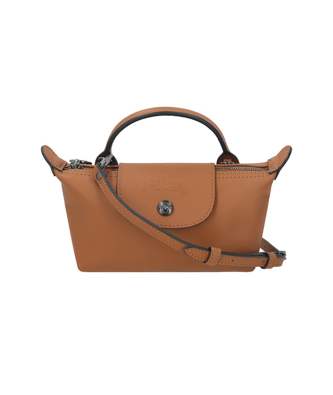 LONGCHAMP Коричневая сумка через плечо, фото 6