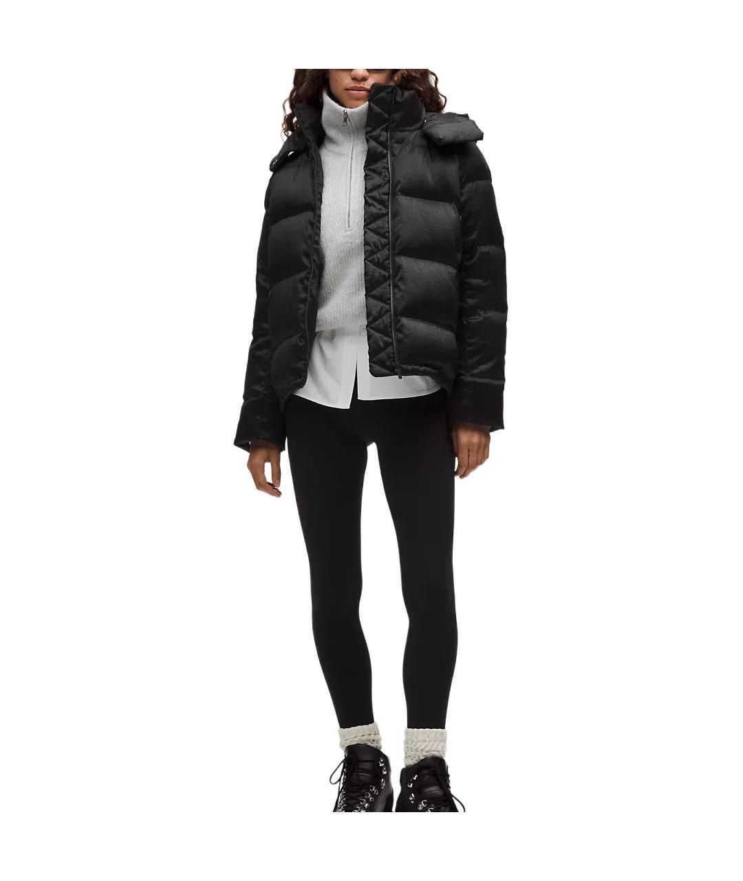 Lululemon Черный пуховик, фото 3