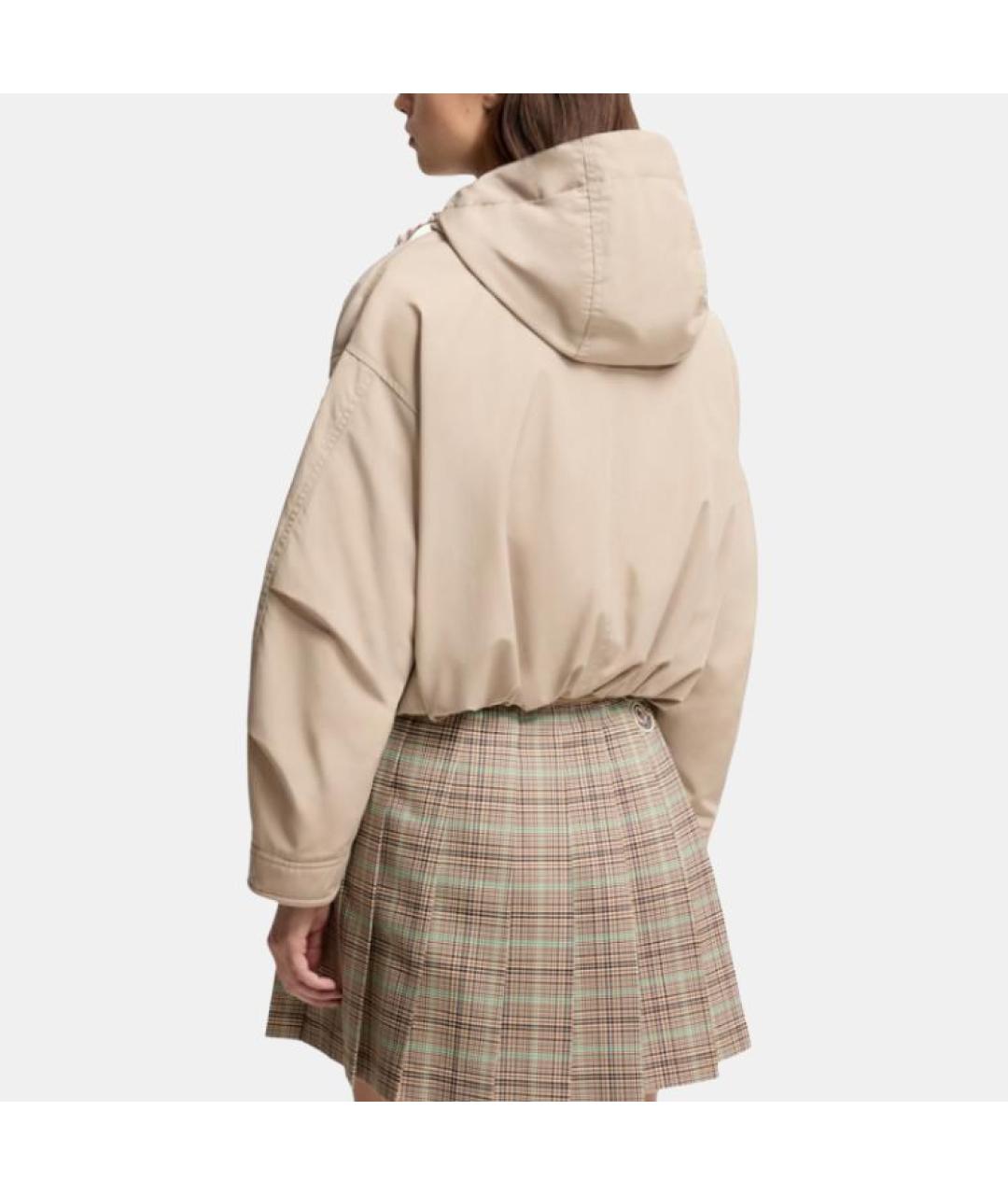 MONCLER Бежевая куртка, фото 5