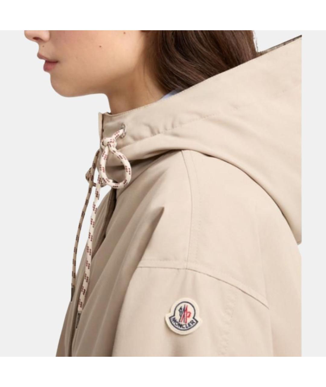 MONCLER Бежевая куртка, фото 3