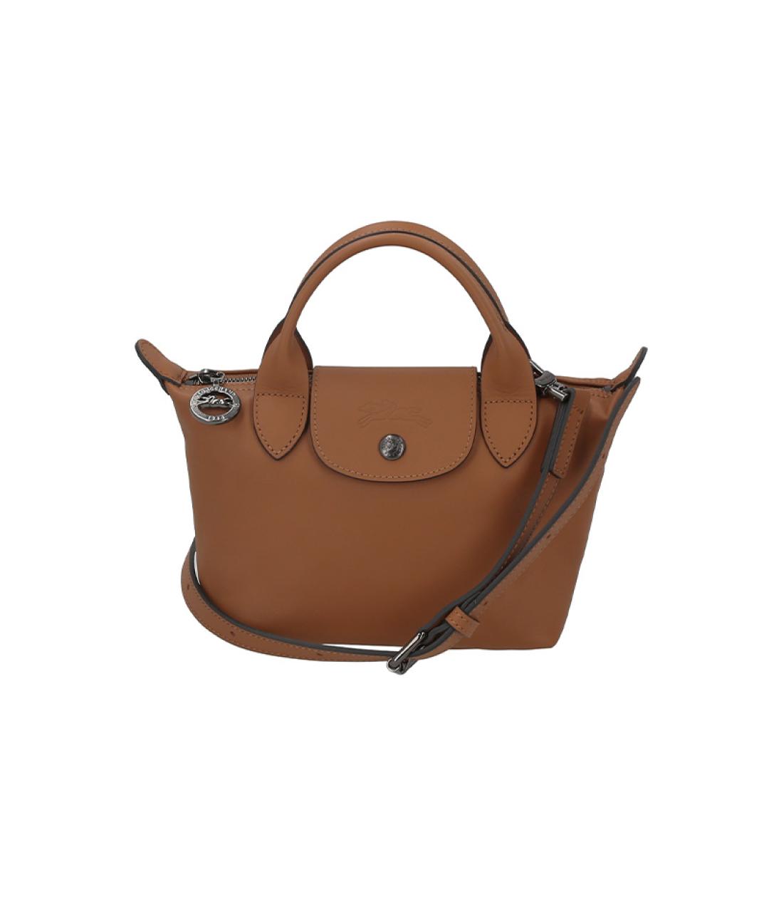 LONGCHAMP Коричневая сумка через плечо, фото 6