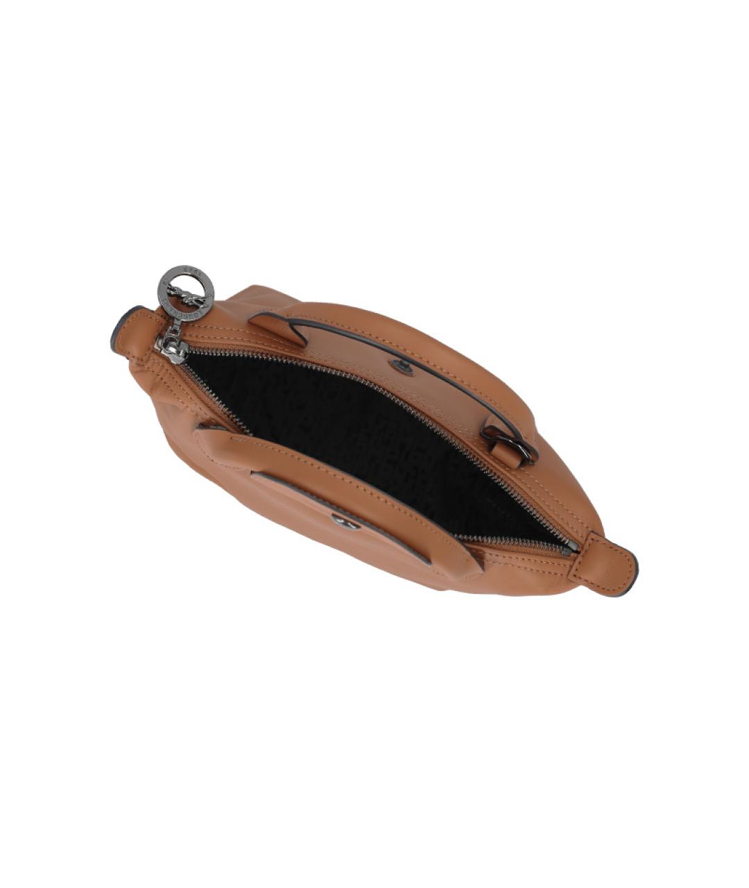 LONGCHAMP Коричневая сумка через плечо, фото 5