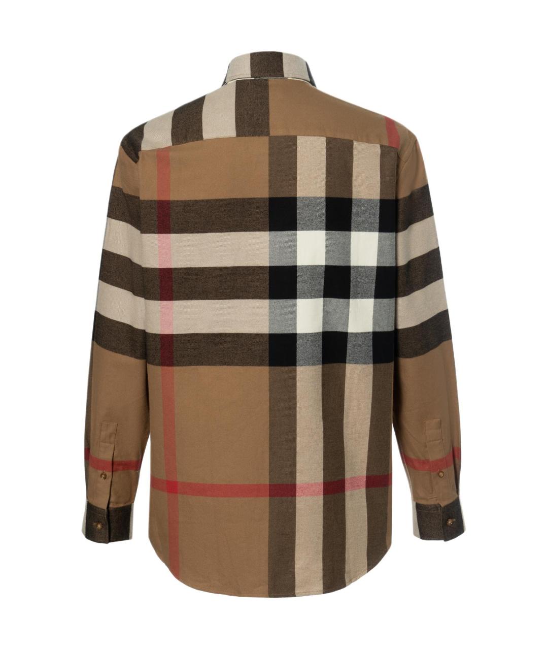BURBERRY Коричневая кэжуал рубашка, фото 2