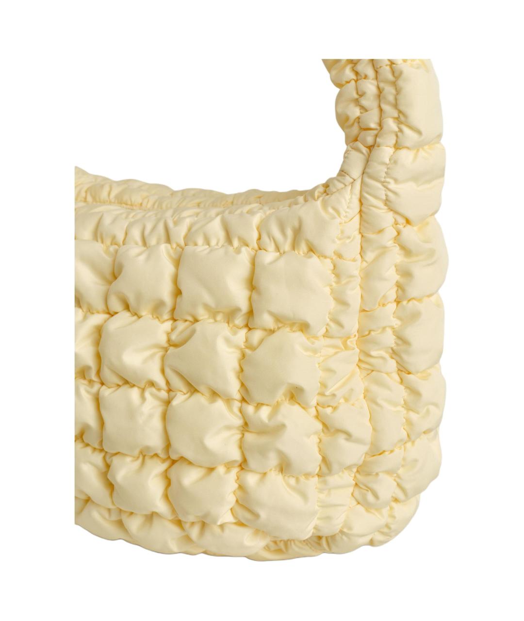 COS Бежевая сумка с короткими ручками, фото 3