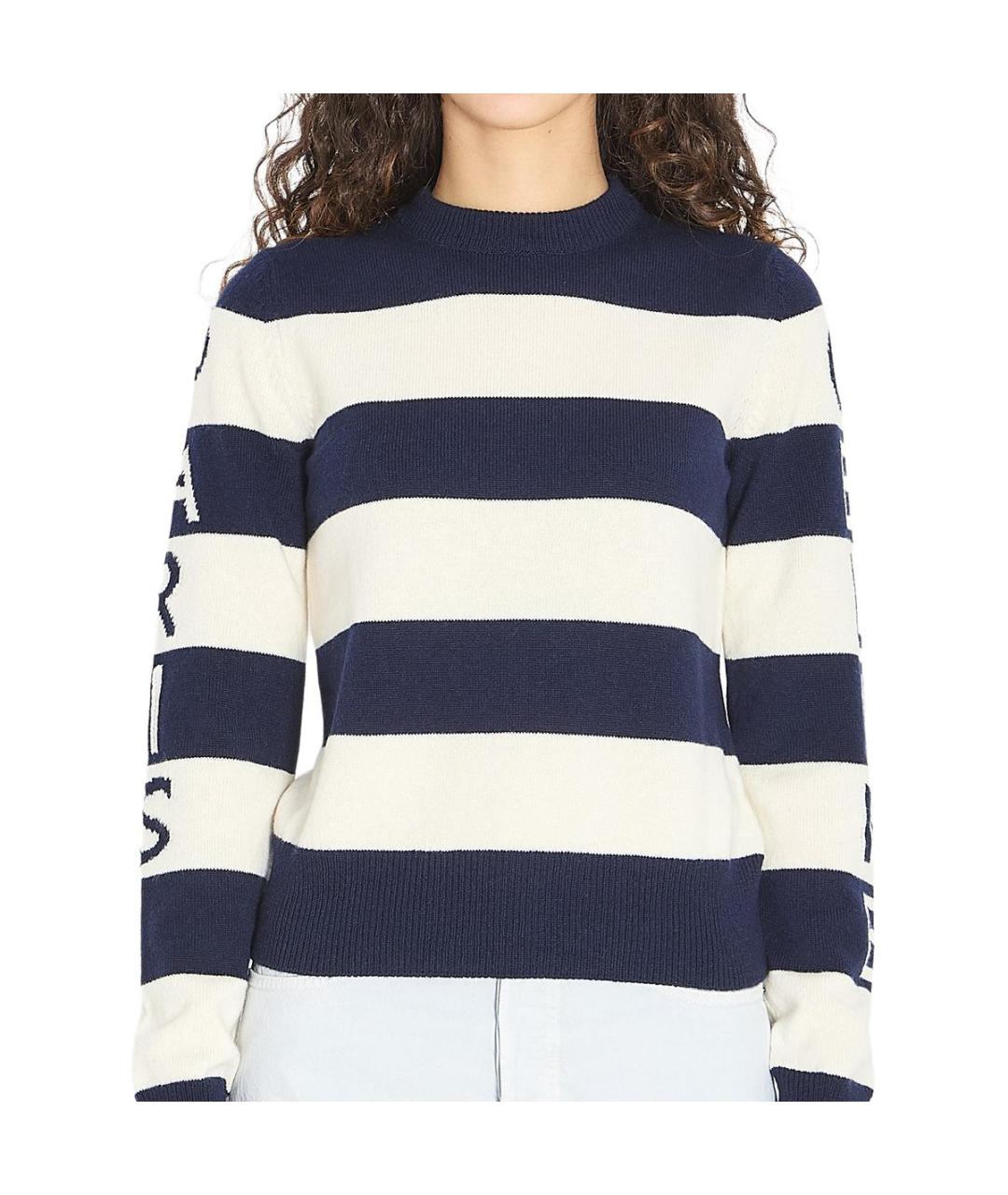 CELINE Темно-синий джемпер / свитер, фото 3