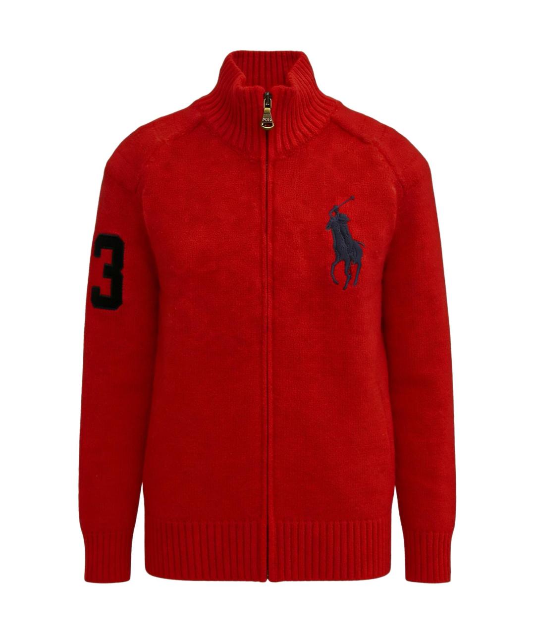 POLO RALPH LAUREN Красный джемпер / свитер, фото 1