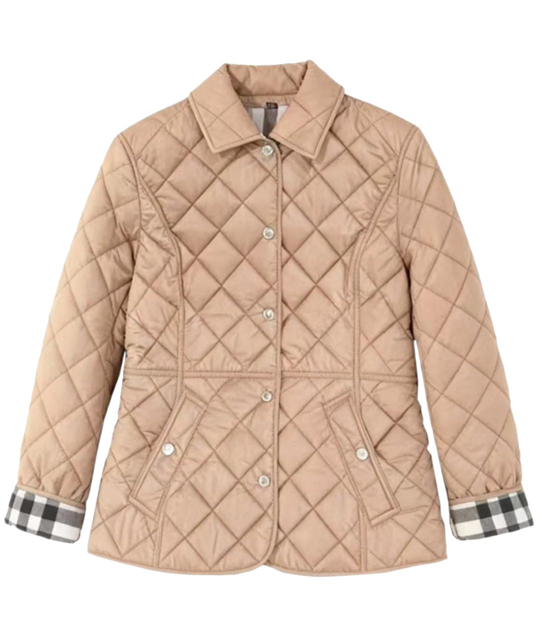 BURBERRY Хаки куртка, фото 1