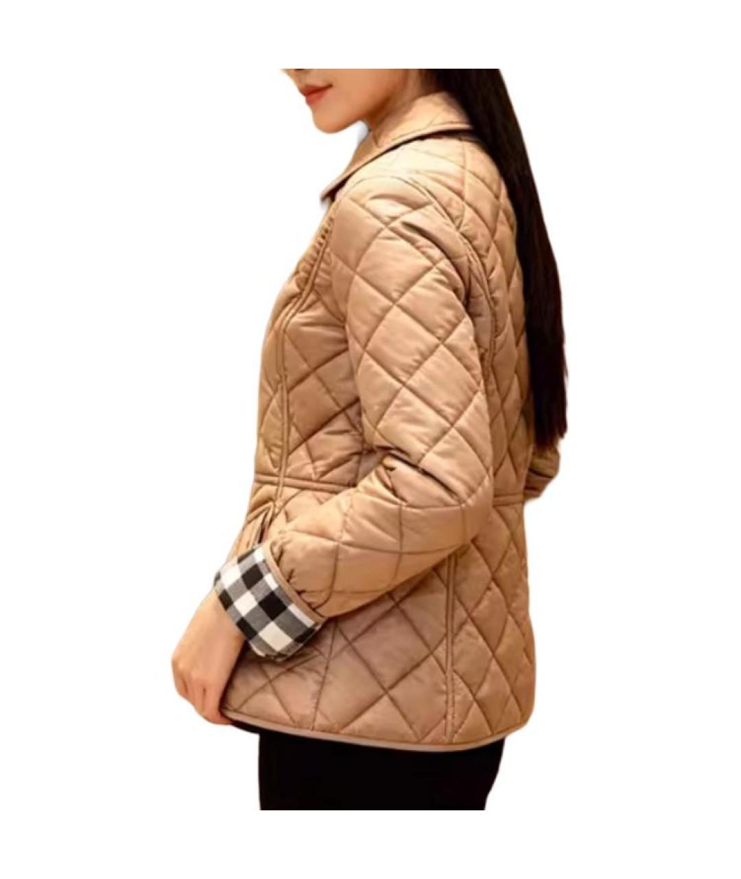 BURBERRY Хаки куртка, фото 5