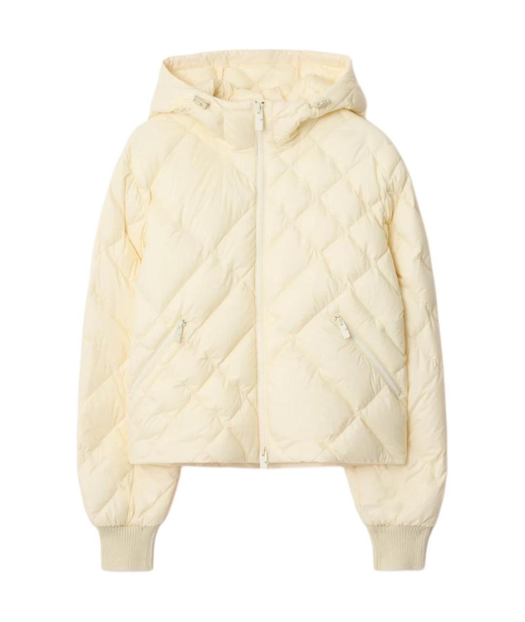 BURBERRY Белая куртка, фото 1