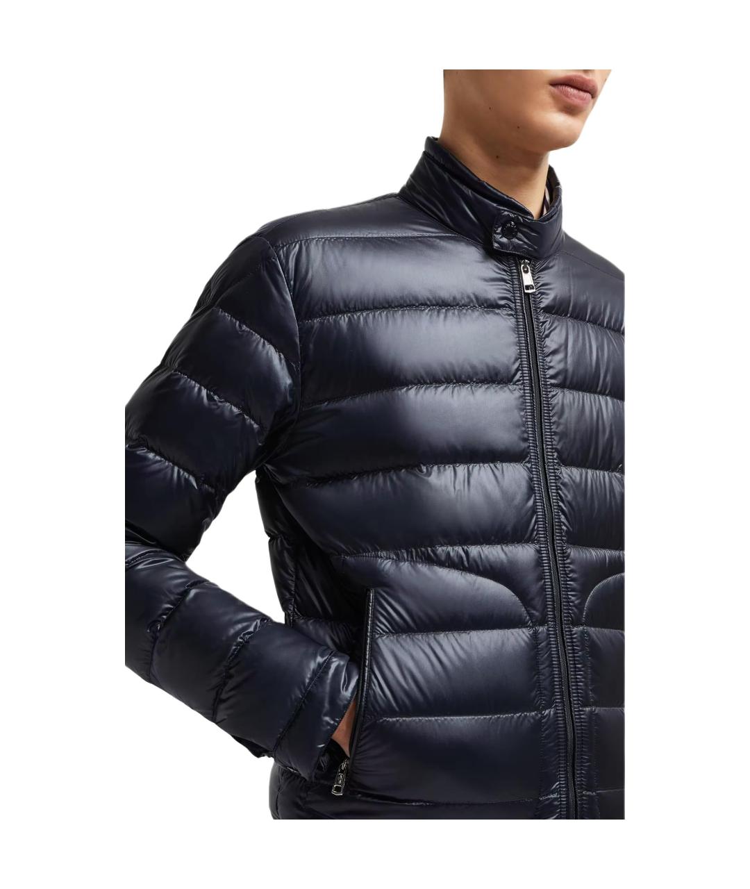 MONCLER Синий пуховик, фото 5