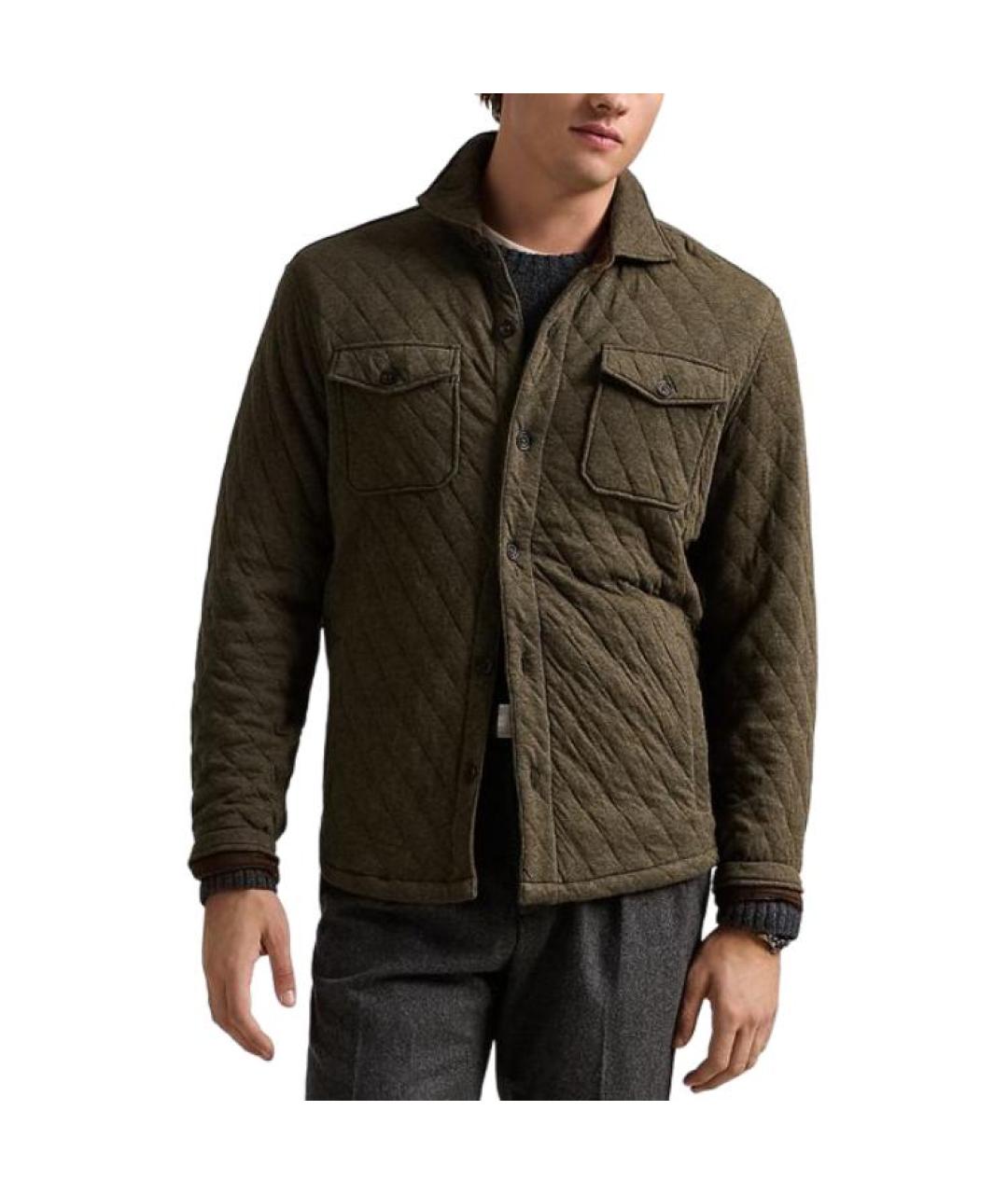 POLO RALPH LAUREN Зеленая куртка, фото 2