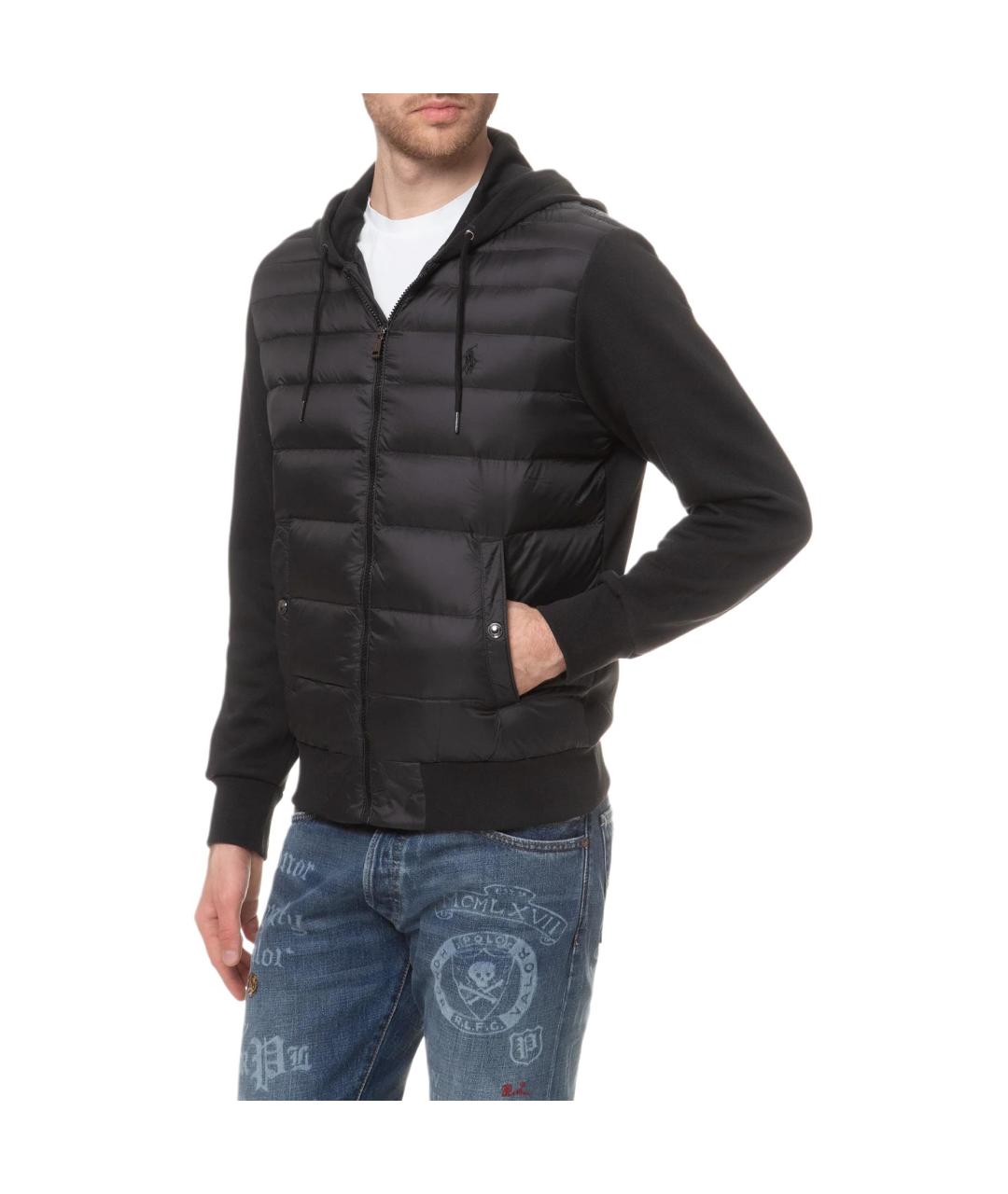 POLO RALPH LAUREN Черный пуховик, фото 2