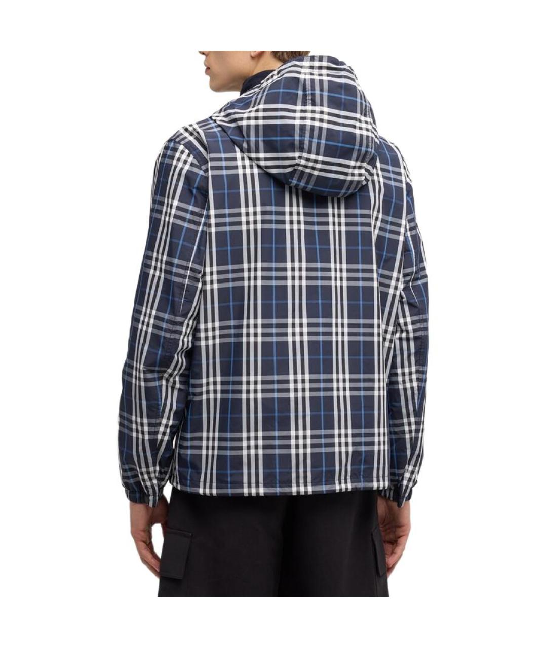 BURBERRY Синяя куртка, фото 4