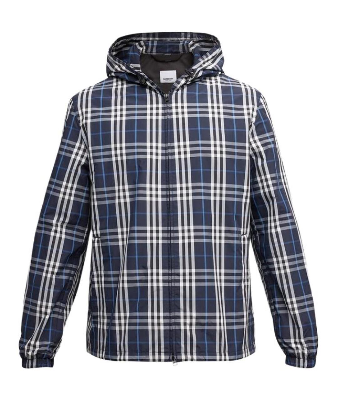 BURBERRY Синяя куртка, фото 1