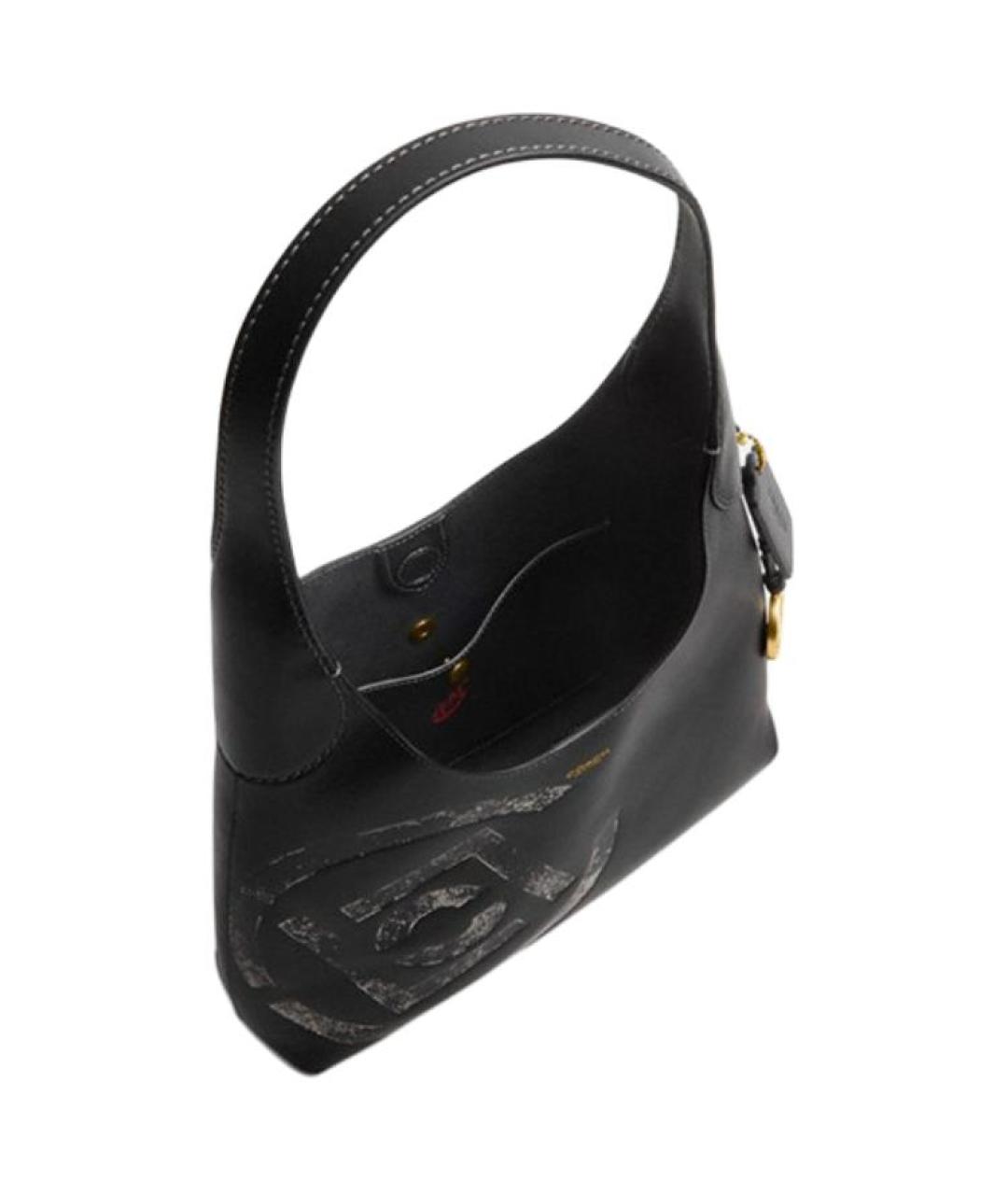 COACH Черная сумка через плечо, фото 3