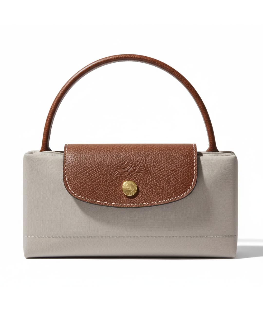 LONGCHAMP Серая сумка через плечо, фото 2