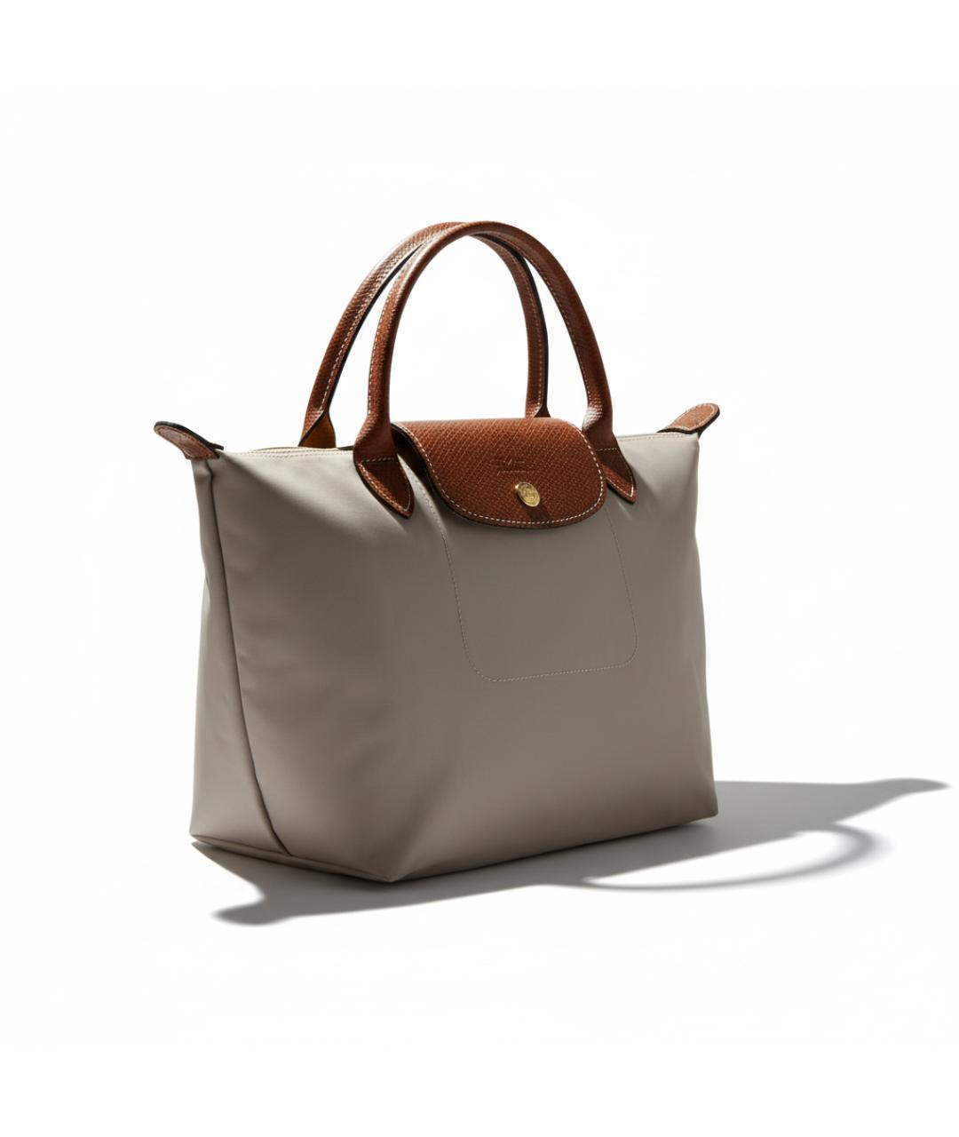 LONGCHAMP Серая сумка через плечо, фото 3