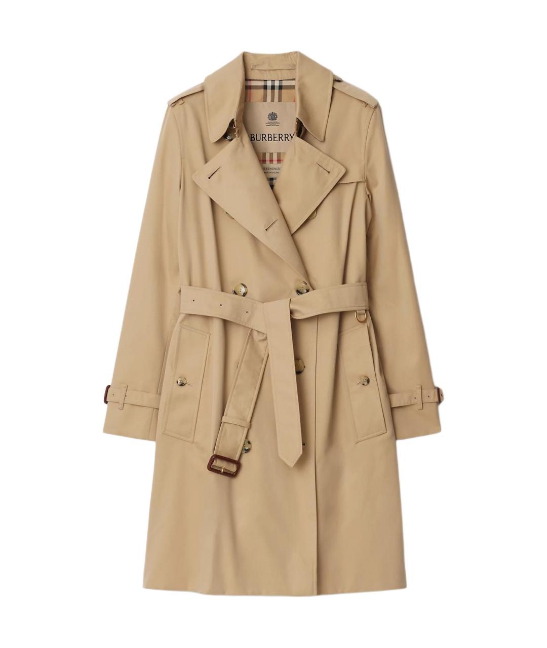 BURBERRY Бежевый тренч/плащ, фото 1