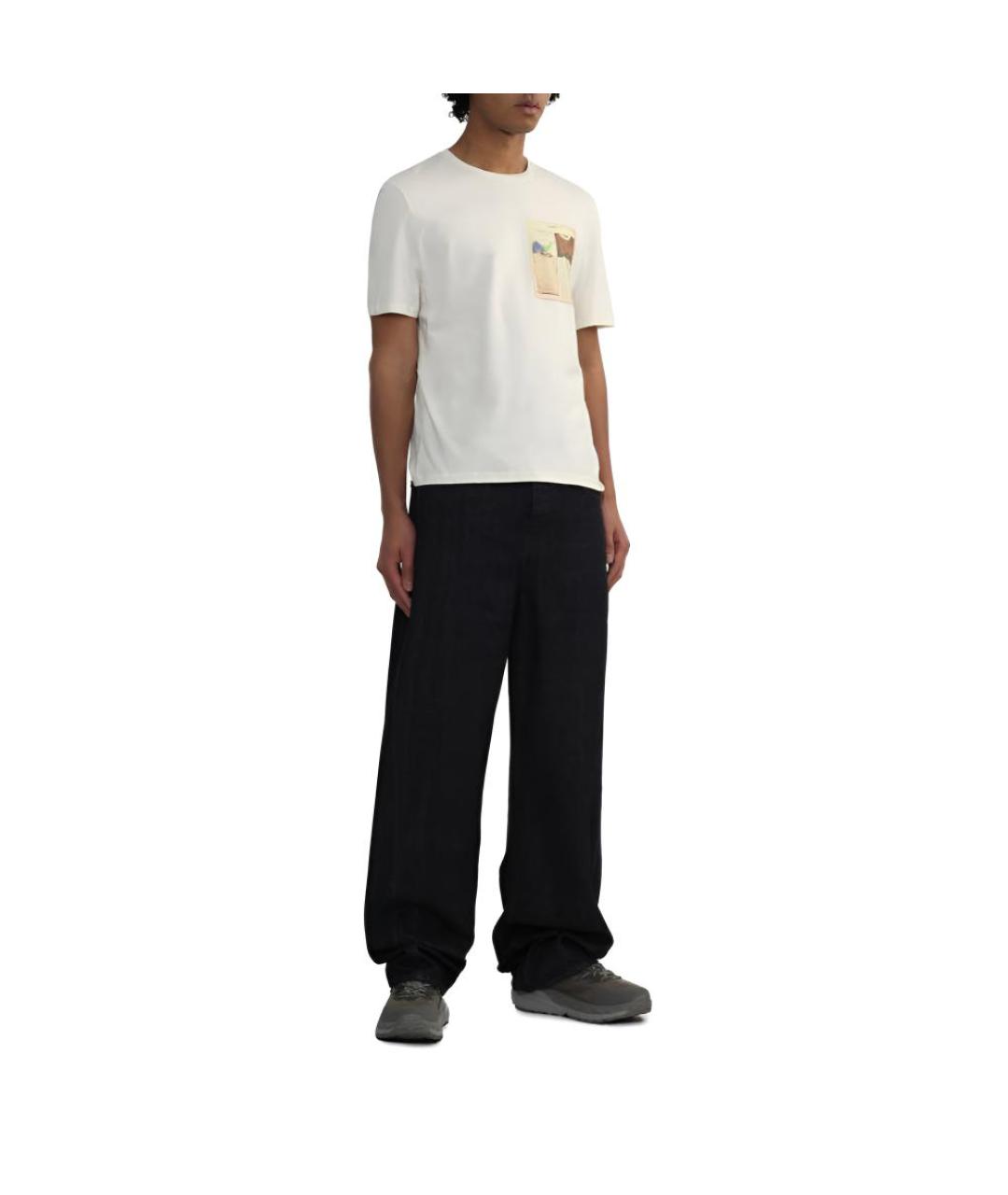 JACQUEMUS Белая футболка, фото 3