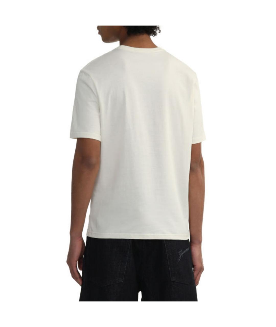JACQUEMUS Белая футболка, фото 4