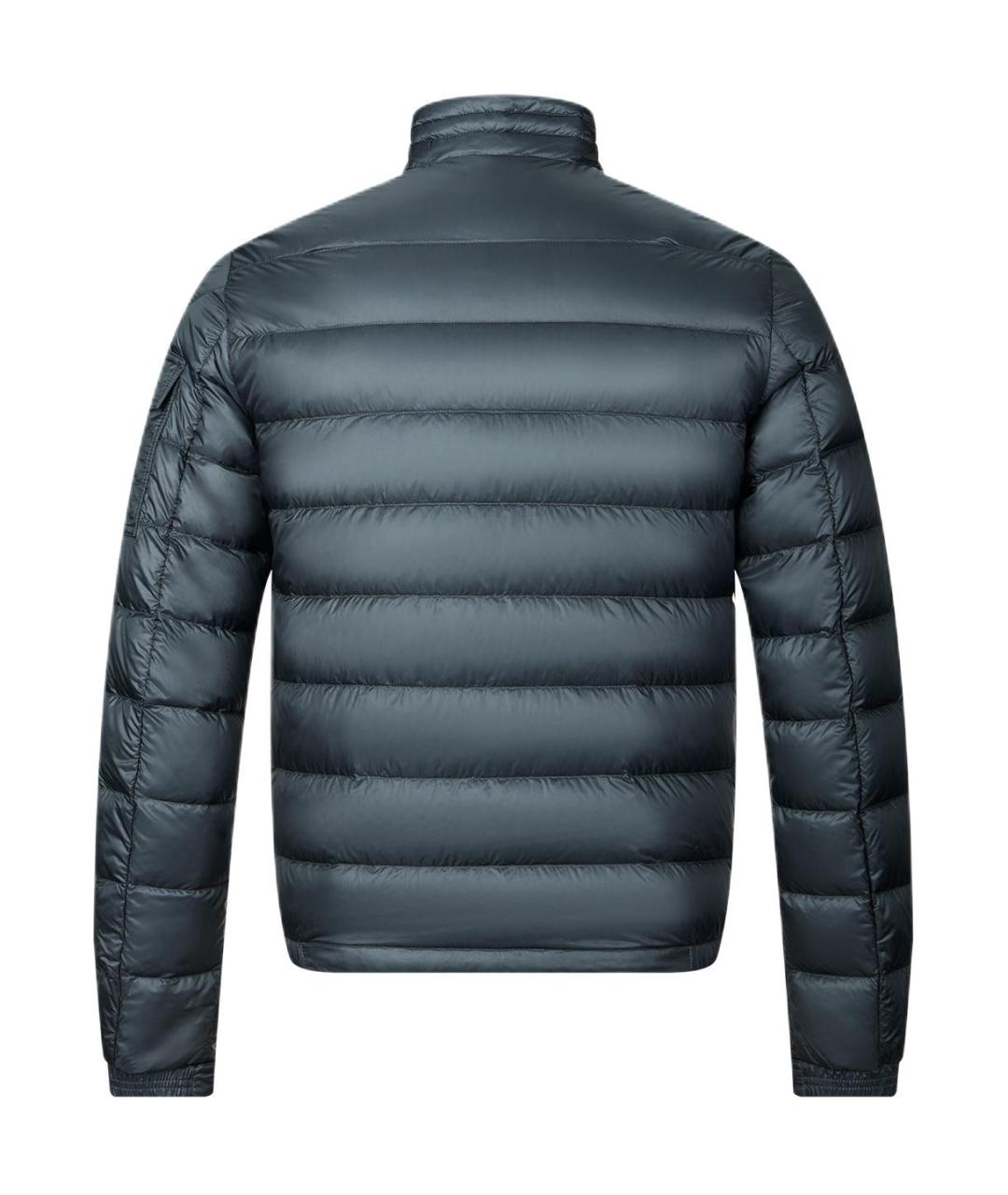 MONCLER Синий пуховик, фото 2