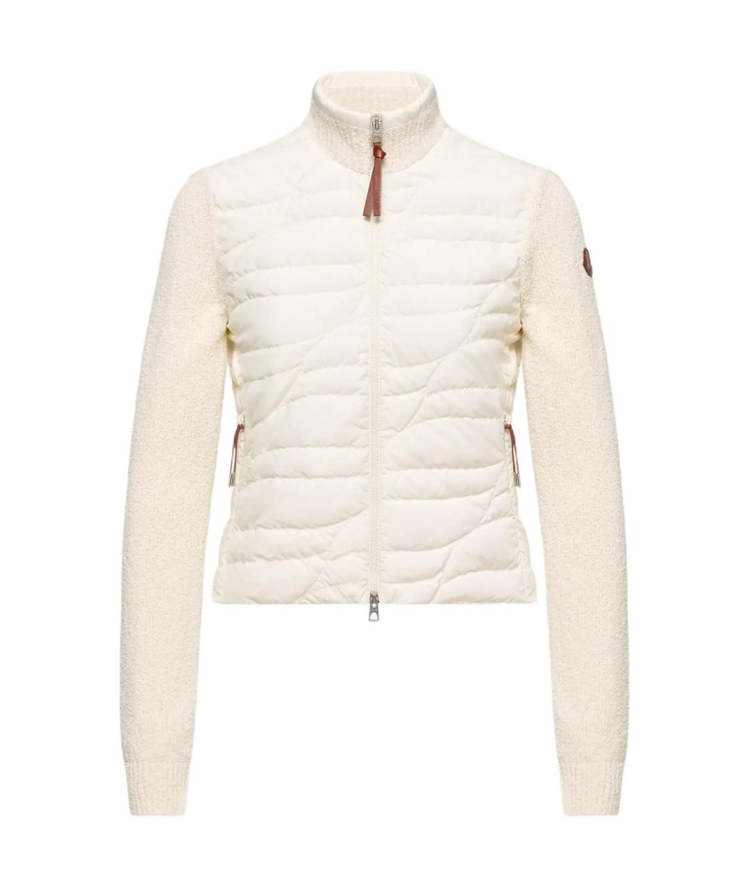 MONCLER Белая куртка, фото 1