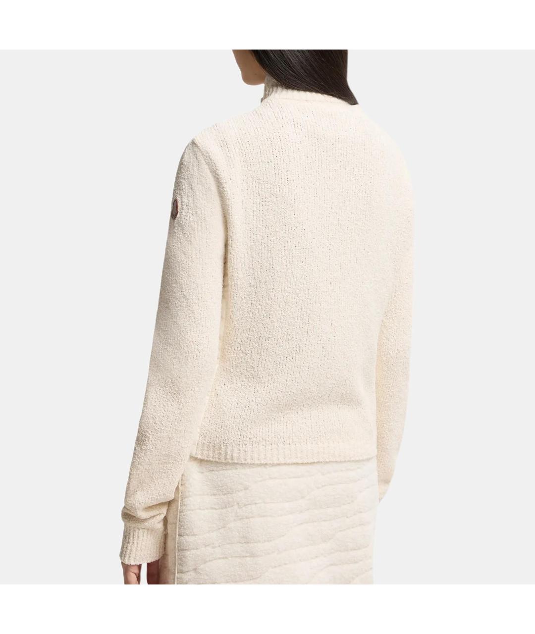 MONCLER Белая куртка, фото 3