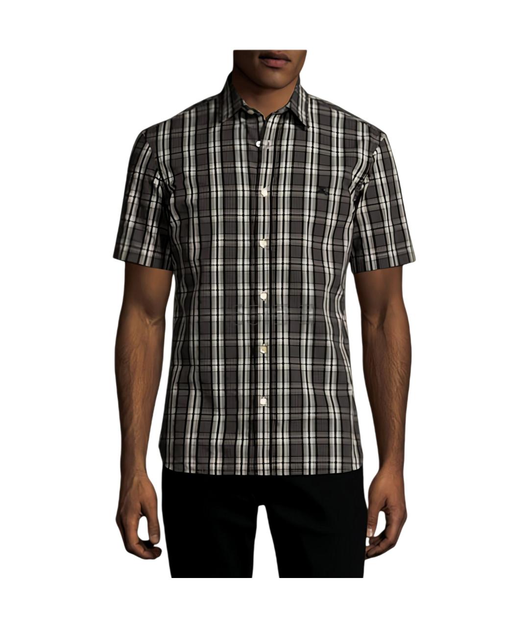 BURBERRY Черная кэжуал рубашка, фото 2