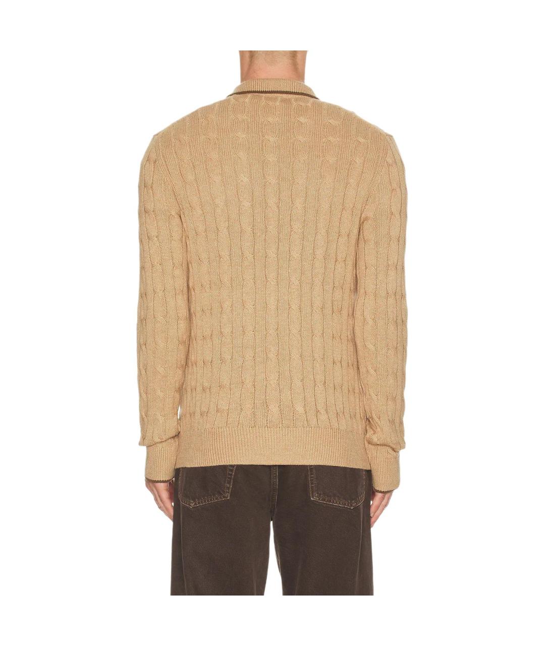 POLO RALPH LAUREN Бежевый джемпер / свитер, фото 4