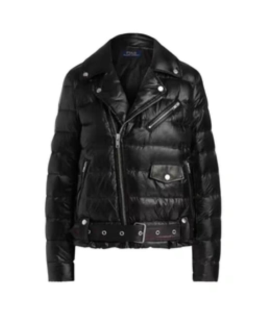 POLO RALPH LAUREN Черный пуховик, фото 1