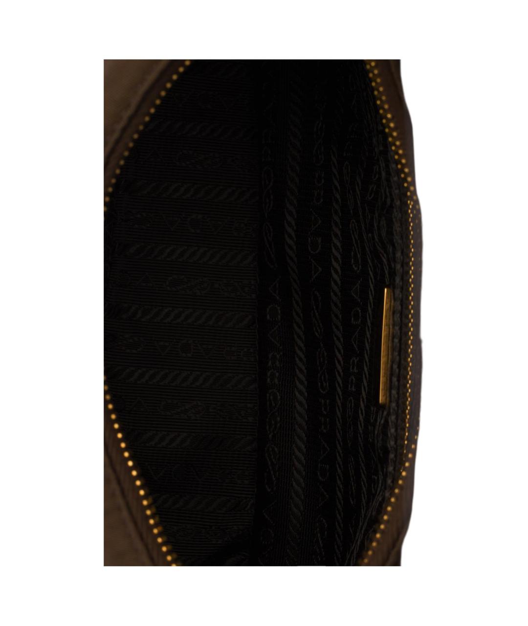 PRADA Коричневая сумка через плечо, фото 5